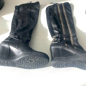 Guiseppe Zanotti knee high biker boots